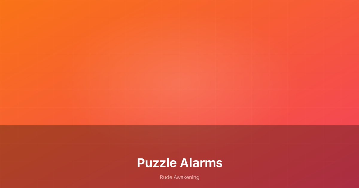 A smartphone screen showing a math puzzle that must be solved to dismiss an alarm