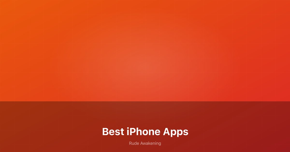 An iPhone displaying an alarm app interface on a nightstand