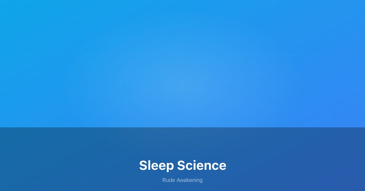 Illustration of a brain with neural activity patterns during different sleep stages